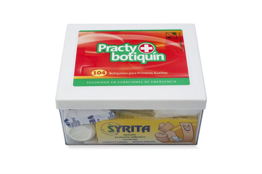 Botiquín 104. Línea plástica