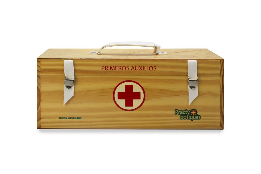 Botiquín 230. Línea de madera