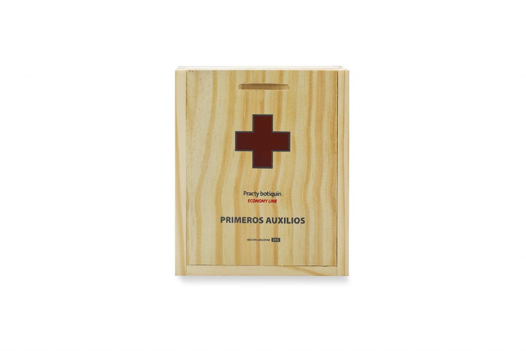 Botiquín 255. Línea económica de madera